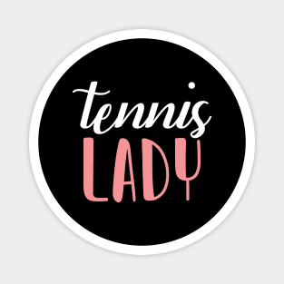 tennis  lady - tennis girl Magnet
